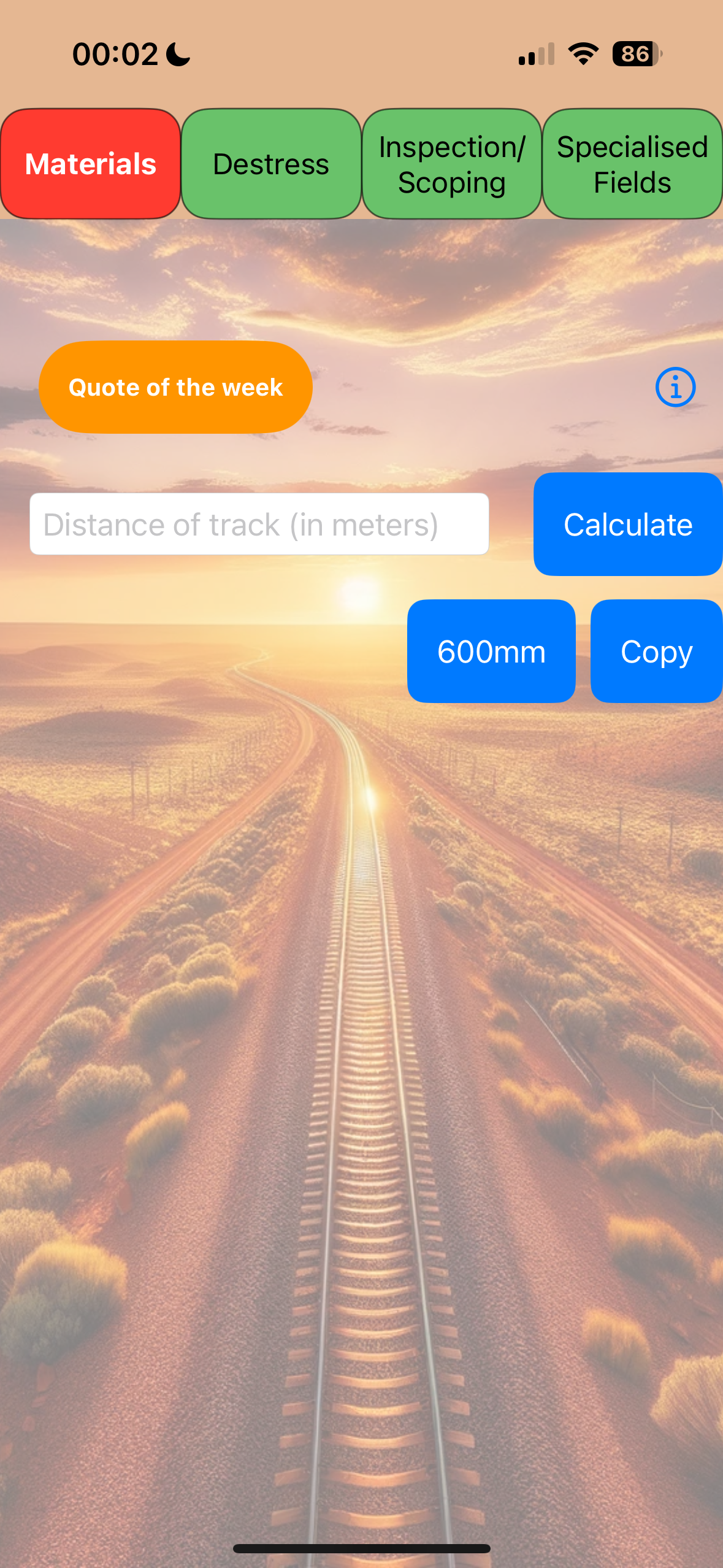 RailApp Screenshot 1