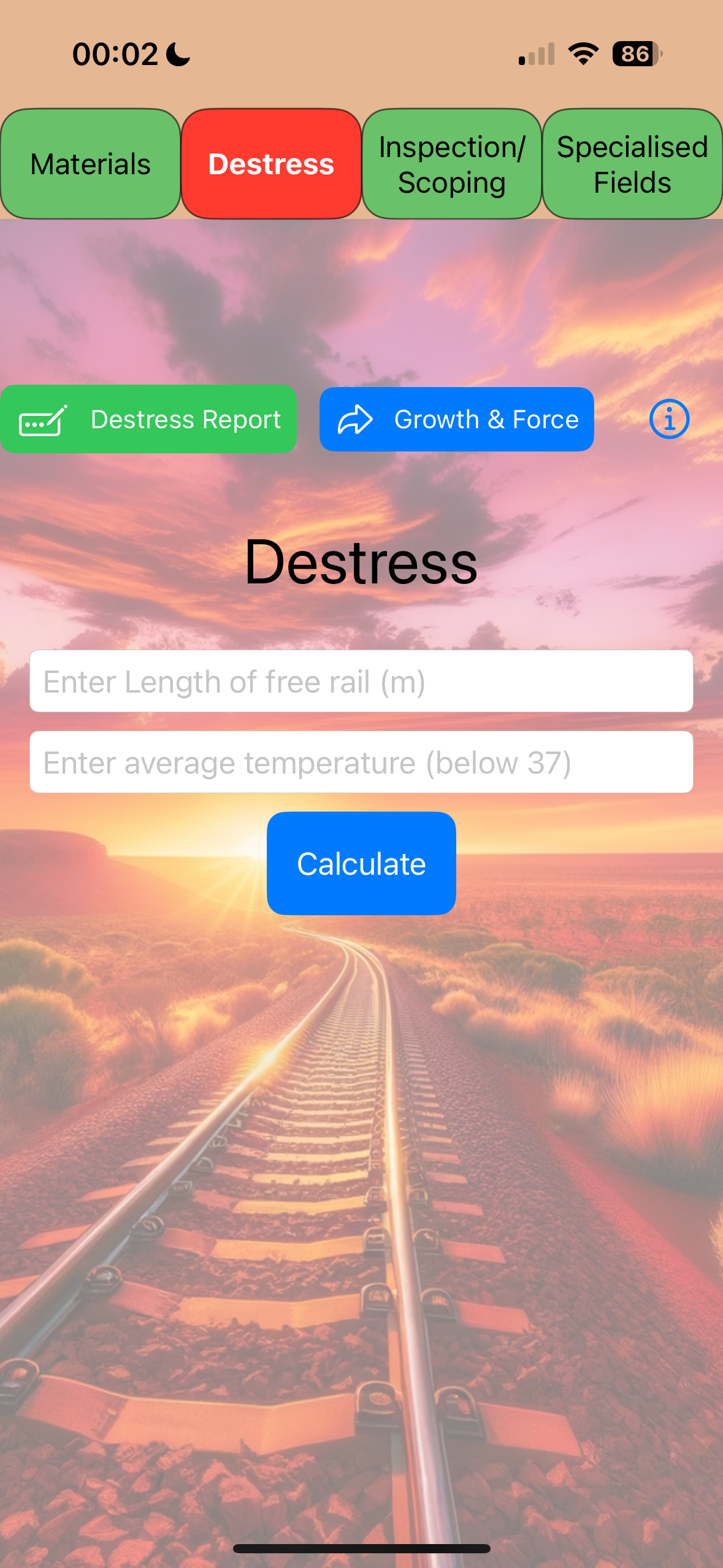 RailApp Screenshot 2